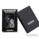 Zippo mit Wölfen heulender Wolf blaue Augen Sturmfeuerzeug Original Made in USA