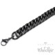 XL Panzerkette Herren Armband Edelstahl schwarz Panzerarmband Männer Biker Hiphop