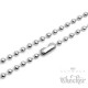 Edelstahl Damen Herren Halskette Kugelkette Kette silber dick dünn 1 - 6mm, 60cm
