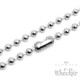 Edelstahl Damen Herren Halskette Kugelkette Kette silber dick dünn 1 - 6mm, 60cm